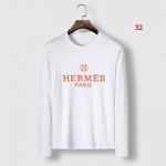 エルメス人気 メンズの長袖Tシャツ 32工場 M-6XL