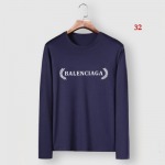 バレンシアガ 人気 メンズの長袖Tシャツ 32工場 M-6XL