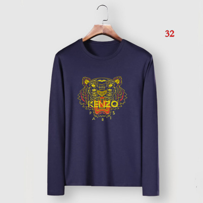 KENZO 人気 メンズの長袖Tシャツ 32工場 M-6XL