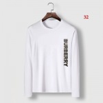 バーバリー 人気 メンズの長袖Tシャツ 32工場 M-6XL