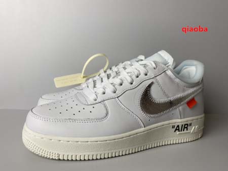 2023年3月21日新作入荷 OFF-WHITE x MoMA x Nike Air Force 1スニーカー qiaoba工場.36-46