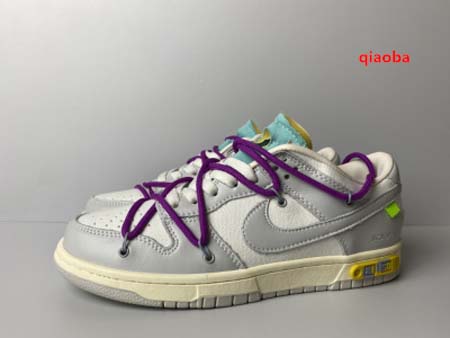 2023年3月21日新作入荷 Off-White x Nike Dunk LoWスニーカー qiaoba工場.36-46