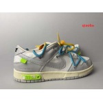 2023年3月21日新作入荷 Off-White x Nike Dunk LoWスニーカー qiaoba工場.36-46