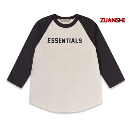 2023年6月8日夏季新作入荷Fear Of God Essentials 長袖 Tシャツzuanshi工場