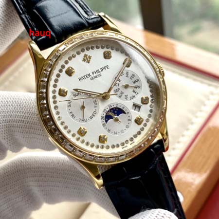 高品質 PATEK PHILIPPE 42mm 自動巻ムーブメント腕時計 huaq工場