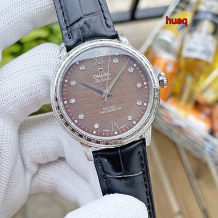 高品質  オメガ 40mm 自動巻ムーブメント腕時計 huaq工場