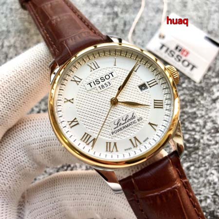 高品質ティソTISSOT40mm 自動巻ムーブメント腕時計 huaq工場