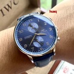 高品質IWC  42mm 自動巻ムーブメント腕時計 huaq工場