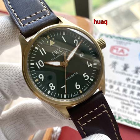 高品質IWC  40mm 自動巻ムーブメント腕時計 huaq...