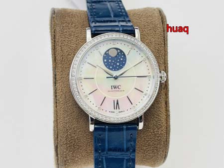 高品質IWC 37MM 女性 自動巻ムーブメント腕時計 hu...