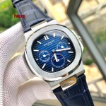 高品質パテックフィリップ 42mm 自動巻ムーブメント腕時計 huaq工場