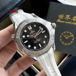 高品質  オメガ 42mm 自動巻ムーブメント腕時計 huaq工場