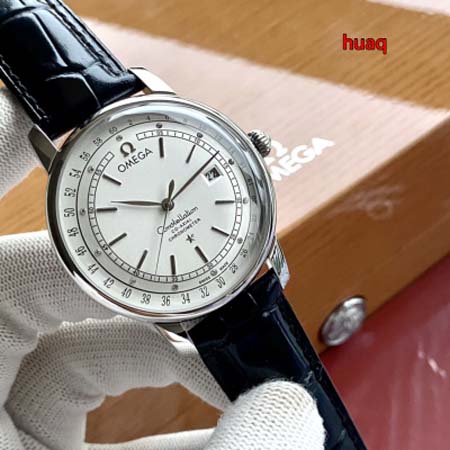 高品質 オメガ 42mm 自動巻ムーブメント腕時計 huaq...