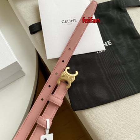 2023年高品質新作入荷CELINE 女性ベルト18mm 本革feifan工場