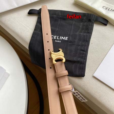 2023年高品質新作入荷CELINE 女性ベルト25mm 本革feifan工場