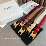 2023年高品質新作入荷CELINE 女性ベル25mm 本革feifan工場