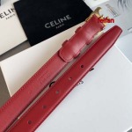 2023年高品質新作入荷CELINE 女性ベル25mm 本革feifan工場