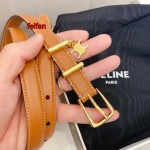 2023年高品質新作入荷CELINE 女性 ベルト18mm 本革feifan工場