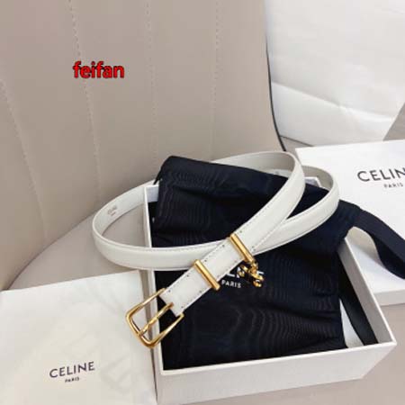 2023年高品質新作入荷CELINE 女性 ベルト18mm ...