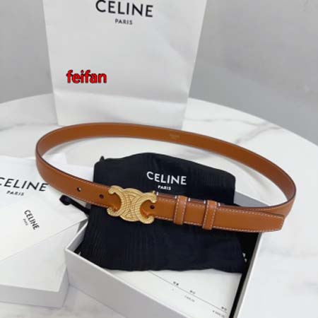 2023年高品質新作入荷CELINE 女性 ベルト25mm ...