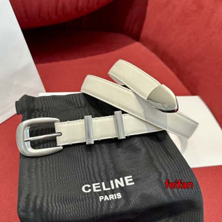 2023年高品質新作入荷CELINE 女性 ベルト25mm ...