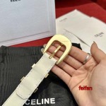 2023年高品質新作入荷CELINE 女性 ベルト25mm 本革feifan工場