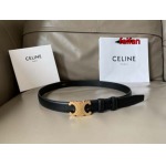 2023年高品質新作入荷CELINE 女性 ベルト25mm 本革feifan工場