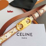 2023年高品質新作入荷CELINE 女性ベルト25mm 本革feifan工場