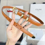 2023年高品質新作入荷CELINE 女性 ベルト18mm 本革feifan工場