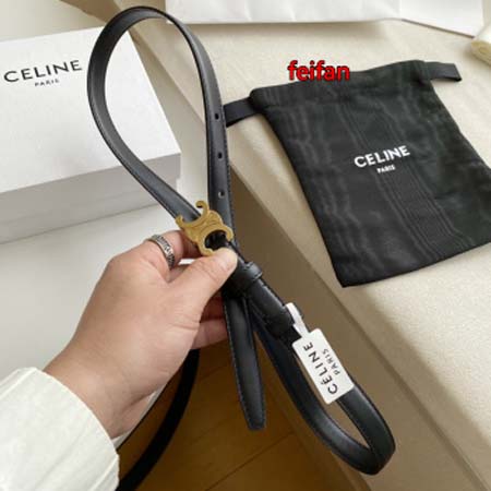 2023年高品質新作入荷CELINE 女性ベルト18mm 本...