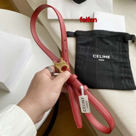 2023年高品質新作入荷CELINE 女性ベルト25mm本革...