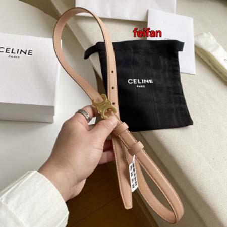 2023年高品質新作入荷CELINE 女性ベルト25mm本革...