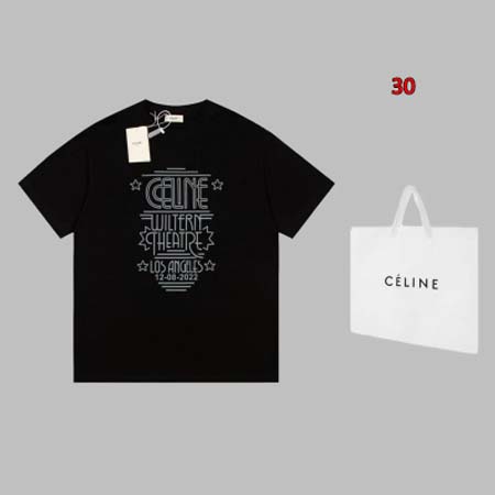 2023年7月25日新作入荷人気CELINE  半袖 Tシャツ 30工場