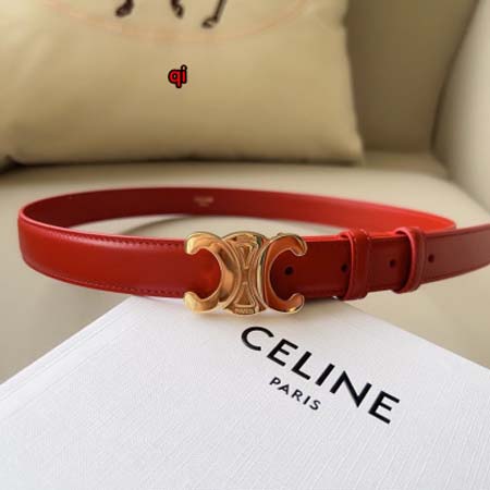 2023年9月15日高品質新品入荷 CELINE 女性ベルト2.5cm 本革qiqi工場