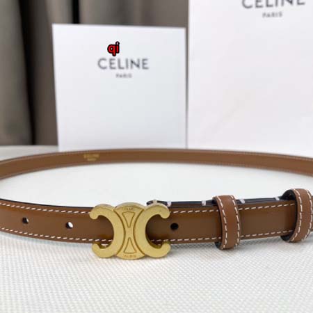 2023年9月15日高品質新品入荷 CELINE 女性ベルト18mm 本革qiqi工場