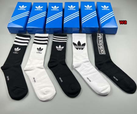 2023年新品人気 Adidas 靴下一箱5足セット