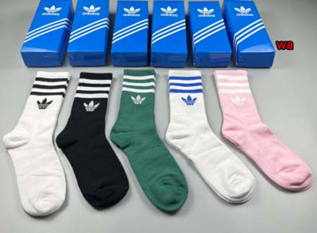 2023年新品人気Adidas 靴下一箱5足セット