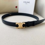 2023年9月15日高品質新品入荷 CELINE 女性ベルト2.5cm 本革qiqi工場