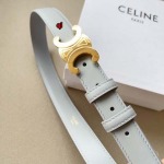 2023年9月15日高品質新品入荷 CELINE 女性ベルト2.5cm 本革qiqi工場