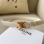 2023年9月15日高品質新品入荷 CELINE 女性ベルト2.5cm 本革qiqi工場