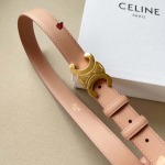 2023年9月15日高品質新品入荷 CELINE 女性ベルト2.5cm 本革qiqi工場