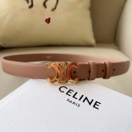 2023年9月15日高品質新品入荷 CELINE 女性ベルト2.5cm 本革qiqi工場