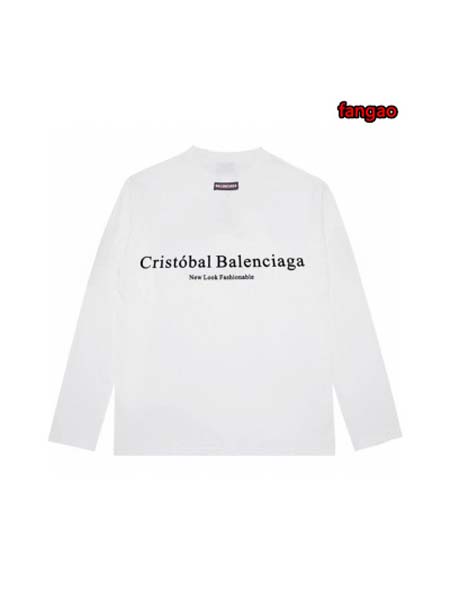 2023年10月20日秋冬新品入荷 バレンシアガ 長袖 Tシャツ FANGAO 工場