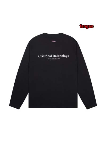 2023年10月20日秋冬新品入荷 バレンシアガ 長袖 Tシャツ FANGAO 工場