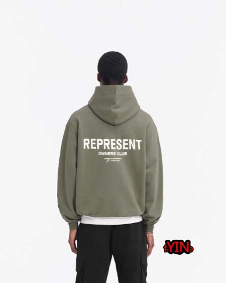 2023年10月20日秋冬人気新品入荷 REPRESENT OWNERS CLUB HOODIE スウェット YIN工場