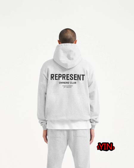 2023年10月20日秋冬人気新品入荷 REPRESENT OWNERS CLUB HOODIE スウェット YIN工場