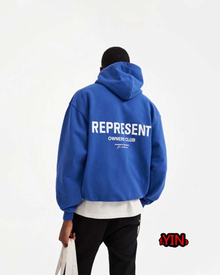 2023年10月20日秋冬人気新品入荷 REPRESENT OWNERS CLUB HOODIE スウェット YIN工場