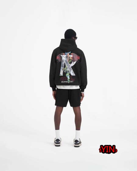 2023年10月20日秋冬人気新品入荷 REPRESENT X MTLEY CRüE INITIAL NEW VINTAGE HOODIE  スウェット YIN工場