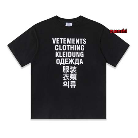 2023年10月20日秋冬人気新品入荷 Vetements 半袖 TシャツZUANSHI工場