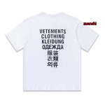 2023年10月20日秋冬人気新品入荷 Vetements 半袖 TシャツZUANSHI工場